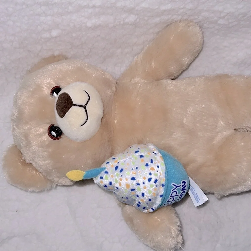 Build-A-Bear Tan and Blue Party Decorations‎